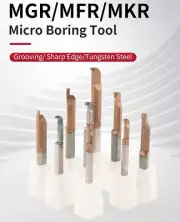 Micro Carbide Internal Grooving Cutter CNC Lathe Right Hand Turning MGR MKR MFR