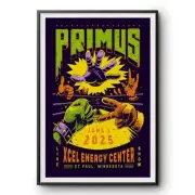 Primus Xcel Energy Center, St. Paul, MN June 01, 2025 Poster