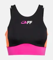 [Off-White] Off-White Logo sports bra AU 10 multicoloured