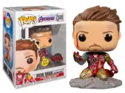 I AM IRON MAN Avengers EndGame GITD Glow in the Dark Funko POP! #580 NEW