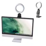 3 Colour Dimmable Rotatable 5 inch LED Ring Light Phone Holder Roundel Stand