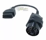 For BMW #7280 Adapter Plug Diagnosis OBD 2 On OBD 1 20-Pin Cable Fits
