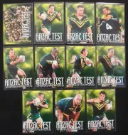 NRL 2000 Anzac Test Heroes 11 Card insert set