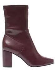 [Sandler] Karly Boots in Wine Stretch