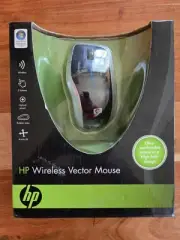 HP Wireless Vector Mouse RF Optical 800 DPI KT400AA#ABA RETRO 2008 VISTA NEW BOX