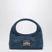[Marc Jacobs] Borsa The Mini Sack in denim with rhinestones One size Blue