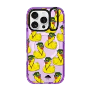 iPhone 16 Pro Impact Ring Stand Case MagSafe Compatible Donnie the Duck iPhone 12 Pro case by Mulga