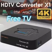 GTMEDIA 4K UHD ATSC 3.0 TV Tuner Next-Gen Free DVR DRM OTA TV Box + Android 11.0