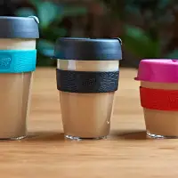 在飛比找Yahoo奇摩購物中心優惠-【澳洲KeepCup】輕漾系列 340ml- M- 黑色幽默