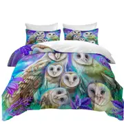 Animal Art Daydream Barn Owls Quilt Cover