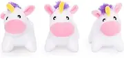 ZippyPaws Miniz Unicorn 3 Pack 5 x 3.5cm Each