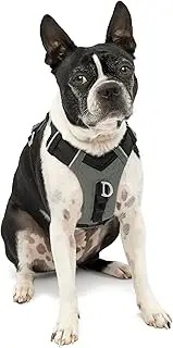 Kurgo Journey Air Dog Harness, Black/Grey, Extra Small