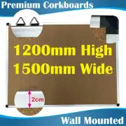 Office Corkboards Notice Board corkboard pin board pinboards 120x150 CM