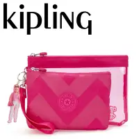 在飛比找新光三越 skm online優惠-【Kipling】BARBIE 粉嫩果凍拉鍊袋手拿包-DUO