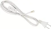 ® Lamp Cord with Rotary Switch, Polarized Plug, Stripped Ends R