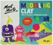 2 x Mont Marte Kids Modelling Clay Set 24pc