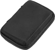 Mikinona 1Pc Mobile Storage Bag Portable Data Cable Container Compact SSD Carry Pouch for Organizing USB Cables for Travel Home Use Zipper Design
