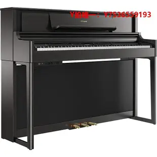 鋼琴Roland/羅蘭電鋼琴 lx705 LX706 88鍵重錘立式高端旗艦數碼電鋼琴