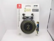 Nintendo Switch ZELDA BOTW Premium Chat Earbuds + CASE BRAND NEW SEALED