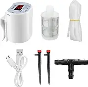 Automatic Plant Waterer - Self Watering System | Indoor Plant Watering Devices | Drip Irrigation Kit for Garden Holiday Plants Waterings Water Volume Adjustable Slow Waterings for Plants