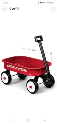 Radio Flyer Kids 12.5 Inch Little Red Toy Wagon Small Decor NEW ASSEMBLY REQUIRD