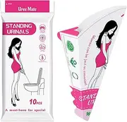 Female Urine Funnel,Woman Pee Funnel - Foldable Spill Proof Paper Container Waterproof for Road Trips Hospital Outdoor Events Adventure