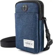 [Follsy] Multifunctional Neck Mobile Phone Bag Passport Bag Mini Waterproof Storage Bag Messenger Bag