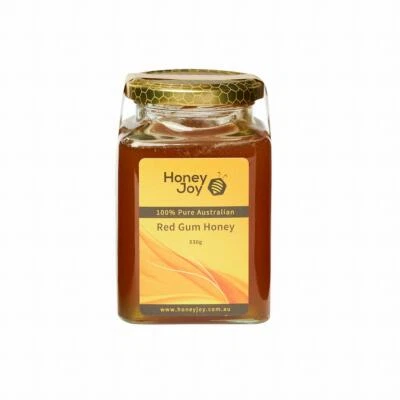 Red Gum Honey 530g - Premium Glass Jar - Free Shipping