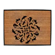 Ow Circle Of Life - Funny Novelty Doormat Man Cave Floor mat