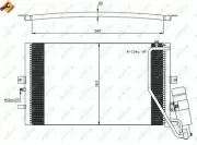 RTG Air Conditioning Condenser Fits Saab 9-5 1997-2009 + Other Models