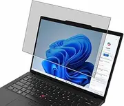 Puccy Privacy Screen Protector, compatible with Lenovo ThinkPad T14s Gen 5 14" Laptop Anti Spy Film TPU Guard （ Not Tempered Glass Protectors ）