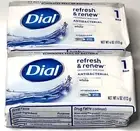 Dial Refresh and Renew Antibacterial Deodorant Bar Soap 4 Oz (Each)