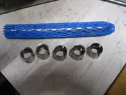 (QTY 15) Split Ring Orifice Medium 3/4" Carbon Steel Zinc