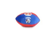 Korimco 18cm AFL Footy w Bulldogs Soft Stuffed Toy Animal Plush Kids Child 3y+