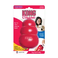 在飛比找蝦皮購物優惠-KONG Classic 葫蘆紅色經典抗憂鬱玩具 🇺🇸 美國