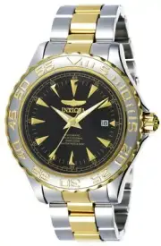 Invicta 2308 Men's Pro Diver Two Tone Black Dial Automatic Watch