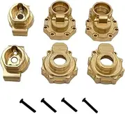 1/10 Brass Steering Cup, Counterweight Upgraded Parts, Upgraded C-Mount Rear Steering for R1002 Parts,