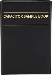 1pF-10uF 84 Values 0603 Capacitor Sample Book, Loose Leaf SMD Capacitor Kit Assortment Folder, SMD Combo Sample Book SMT Pack Box Book