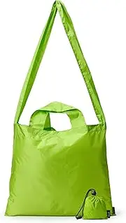 [KALIDI FANCY FOREST] KALIDI Compact Tote Shopping bag Lightweight Foldable Tiny Reusable Grocery Shoulder Bag Crossbody