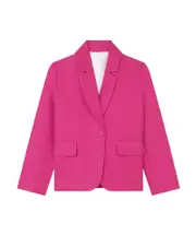Single-breasted blazer 8Y Pink