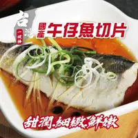 在飛比找鮮拾優惠-【勝崎生鮮】 國產午仔魚切片5片組(90公克/1片)