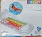 Intex King Kool Lounge Inflatable Swimming Pool Lounger with Headrest Free Ship