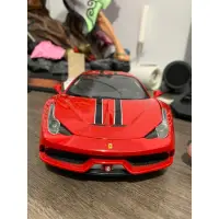 在飛比找蝦皮購物優惠-1/18 Ferrari 458 Speciale 黑框