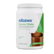 1 x ISAGENIX IsaLean Protein shake Choc Mint Meal Replacement weight loss 854g