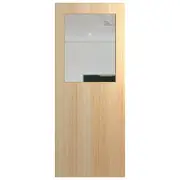 Hume Doors & Timber 720 x 2040 x 40mm Entrance Door Paint Grade Ply Glass Opening G1 Glass XF3