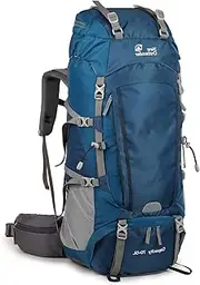 Aomiun 75L Hiking Backpack Large Capacity Camping Backpack with Rain Cover for Camping Cycling Climbing Walking Mountaineer Outdoor Sports