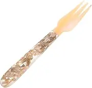 Gatuida Luxury Tableware Handmade Conch Fork Party Fork for Occasions Home Restaurant