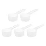 30Pcs Plastic Measuring Spoons Powder Scoops Spoon Table Spoon,15g/30ml Clear