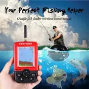Wireless Fish Finder With Alarm 100M Portable Sonar LCD Fishing lure Echo Sounder Fishing Finder