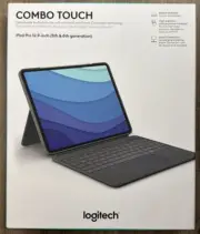 Logitech Combo Touch Keyboard Case for 12.9" Apple iPad Pro 5th & 6th Gen Oxford